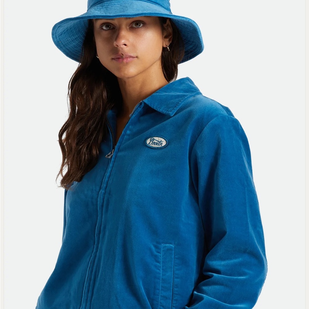 NWOT Brixton Dylan Blue Bucket Hat - Picture 5 of 10